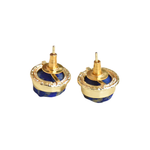 Load image into Gallery viewer, Blooming Blue Stud Earrings

