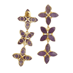 Load image into Gallery viewer, Vibrant Amethyst Earrings
