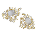 Load image into Gallery viewer, Elegant Natural Crystal Studs
