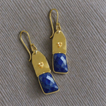 Load image into Gallery viewer, Handcrafted Lapis Earrings
