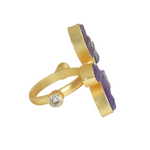 Load image into Gallery viewer, Handcrafted Amethyst Ring
