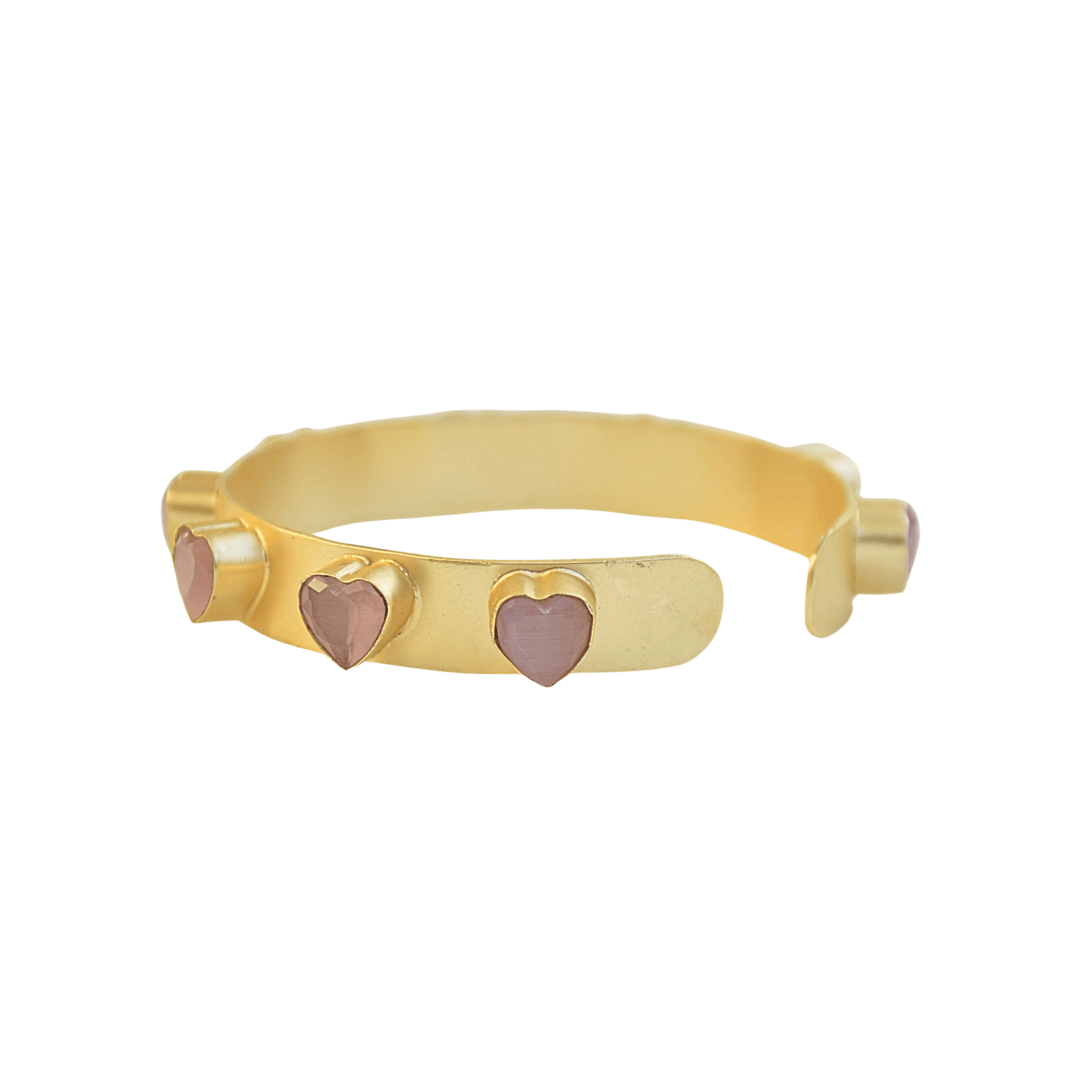 Elegant Heart Bangle
