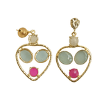 Load image into Gallery viewer, Love Heart Drop Earrings
