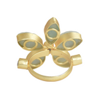 Load image into Gallery viewer, Floral Amazonite Ring
