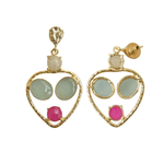 Load image into Gallery viewer, Love Heart Drop Earrings
