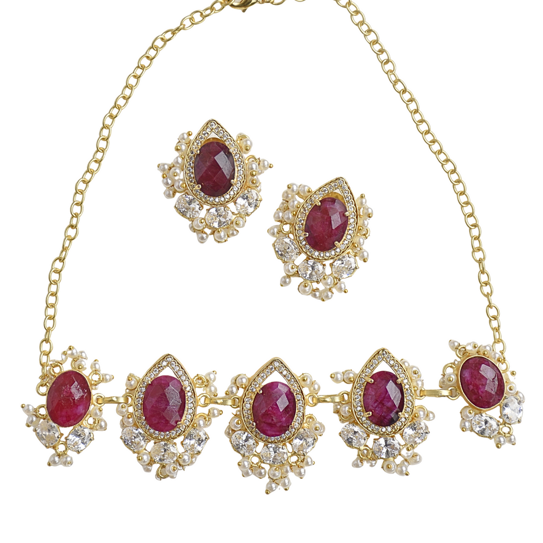 Partywear Gemstone Necklace