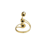 Load image into Gallery viewer, 3 Stone Gemstone Ring
