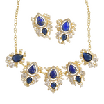 Load image into Gallery viewer, Dreamy Blue Necklace Set
