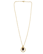 Load image into Gallery viewer, Versatile Smoky Quartz Pendant Chain
