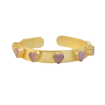 Load image into Gallery viewer, Elegant Heart Bangle
