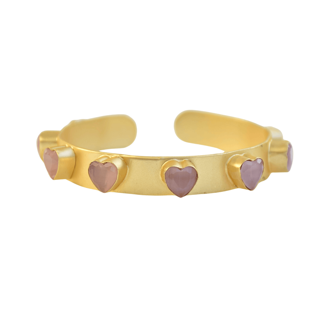 Elegant Heart Bangle
